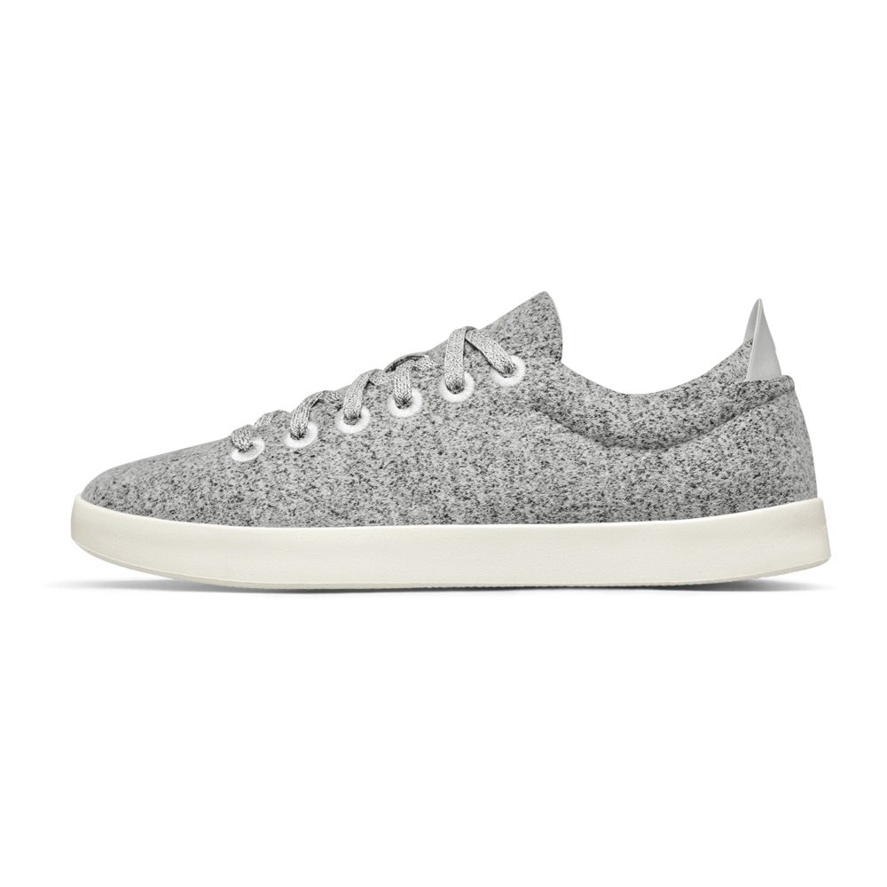 Allbirds Men\'s Wool Pipers - Sneakers Grey - ZRG173596